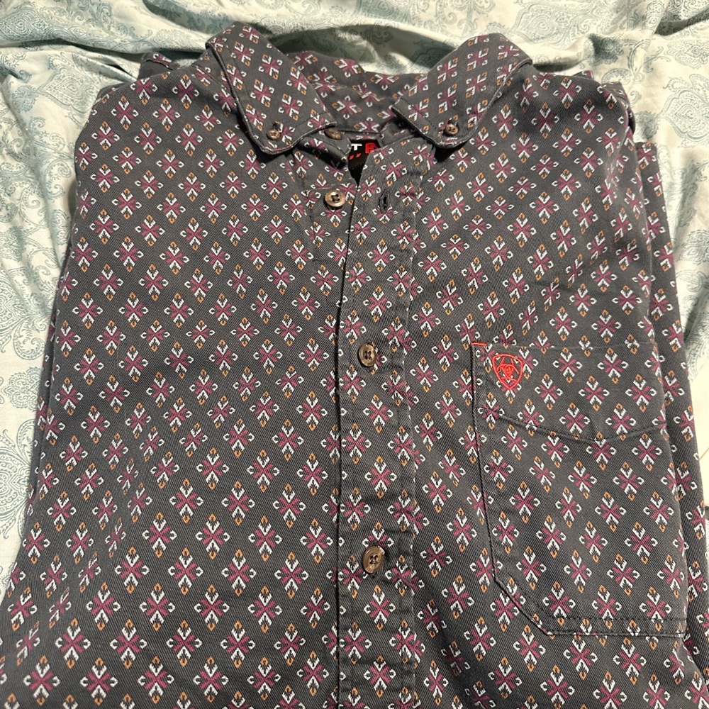 Men’s XL Ariat CAT2 FR Button Up